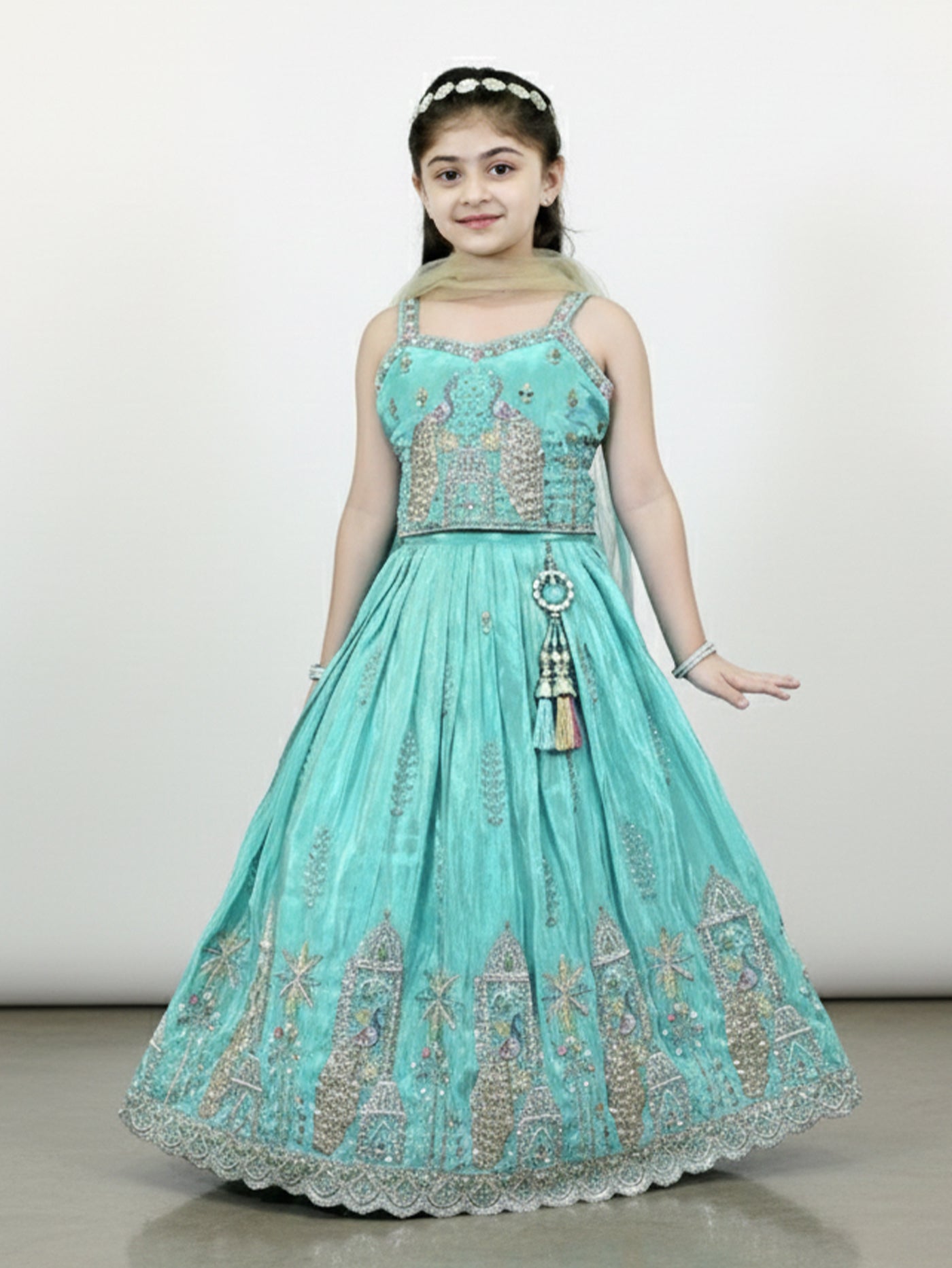 Aqua Florence Lahenga