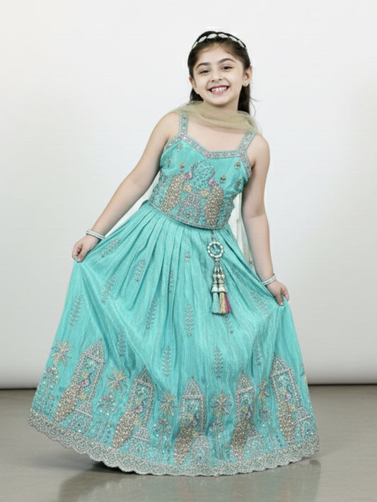 Aqua Florence Lahenga