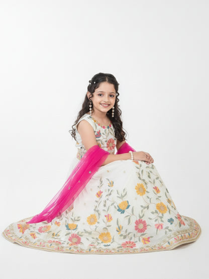 Florence Flower Lehenga