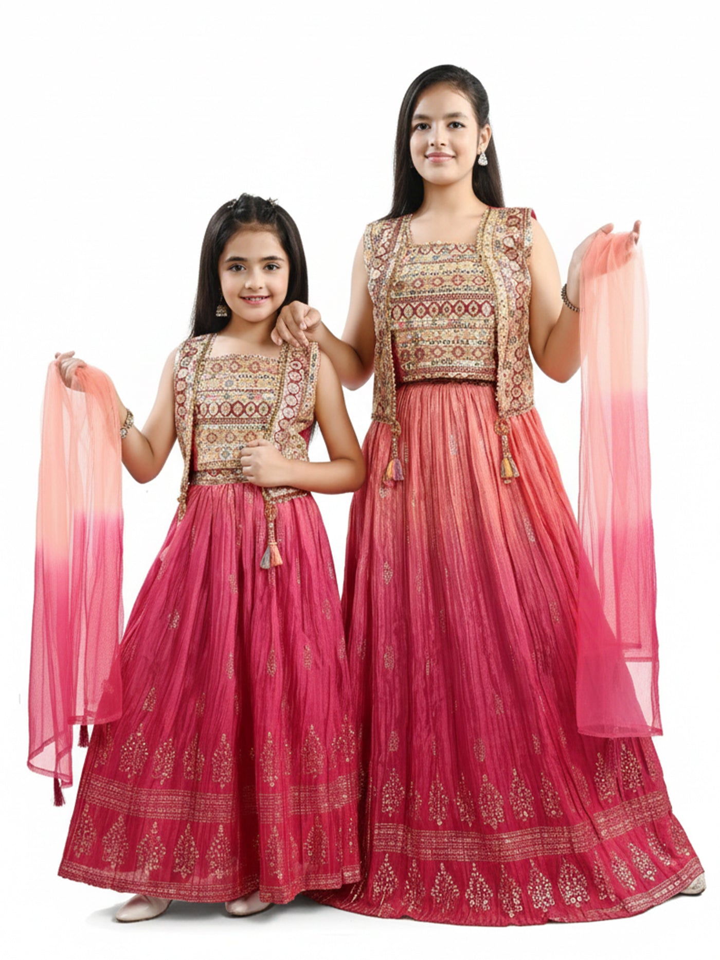 Blush Blossom Lehenga Set