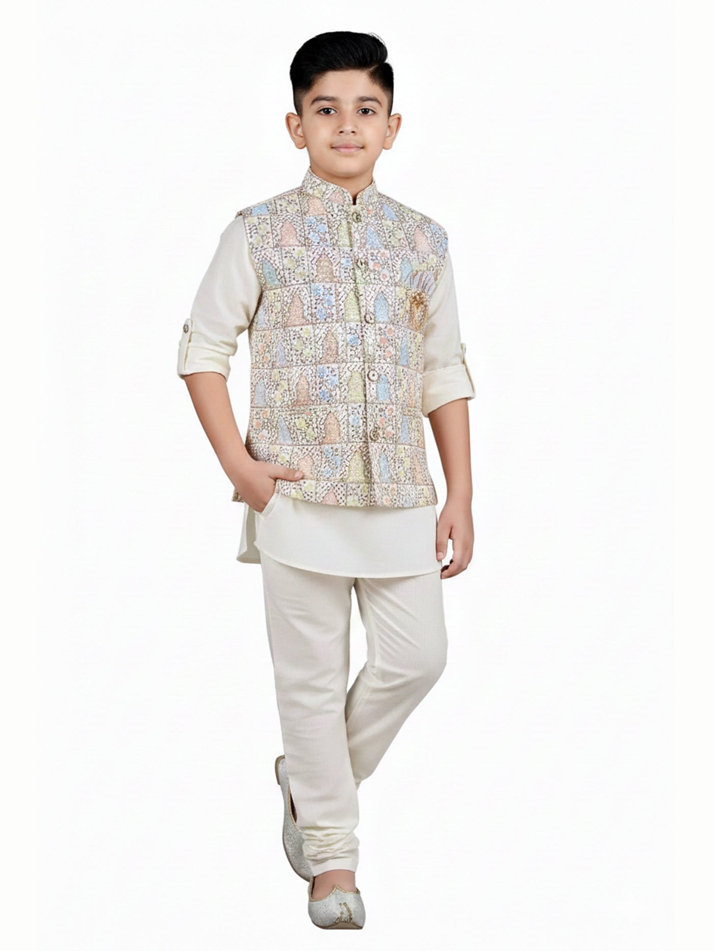 Mini Milan Cream Jodhpuri
