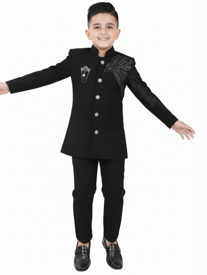 Albanian Eagle Black Suit