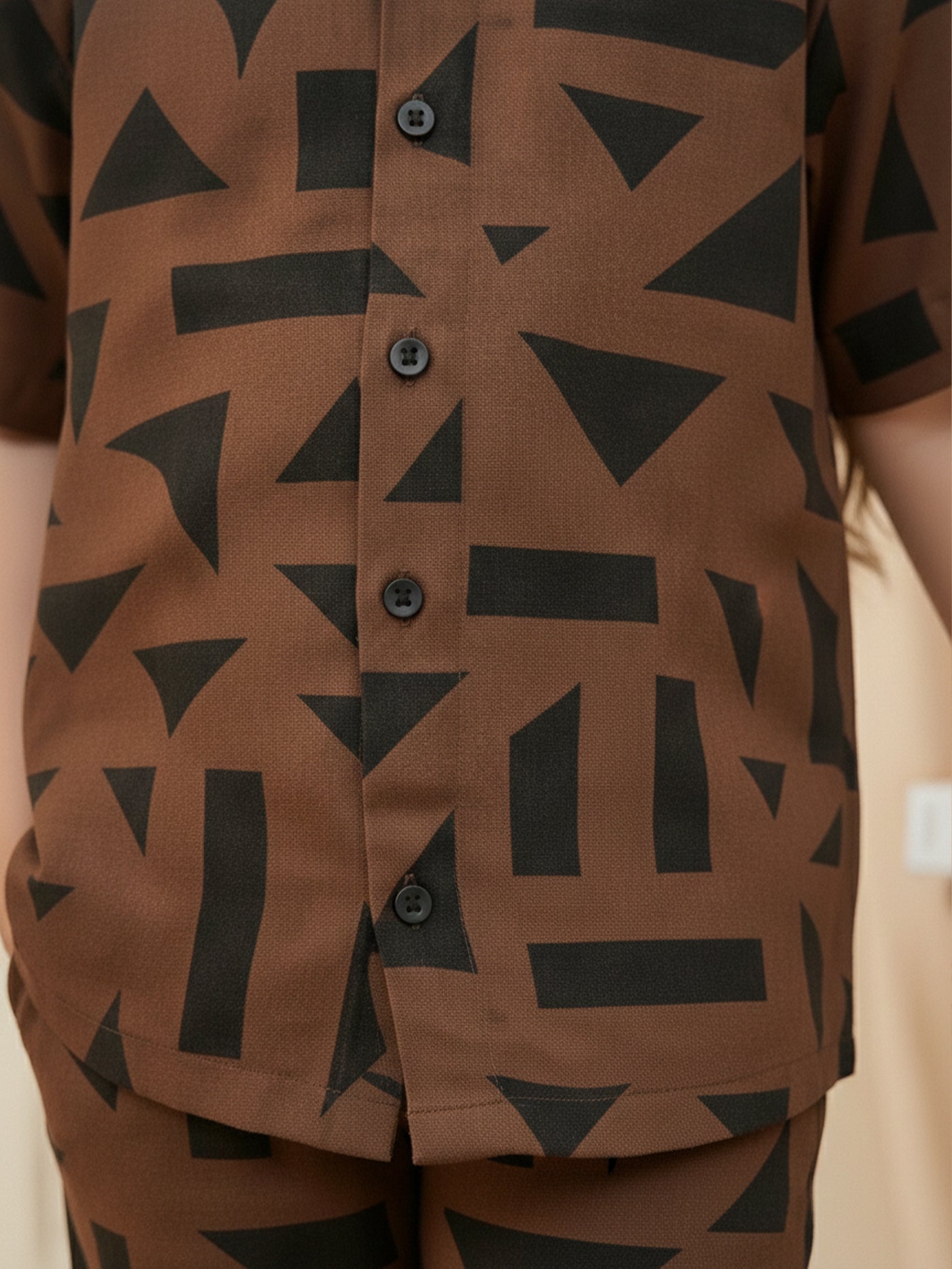 Girls Brown Co-ord Set