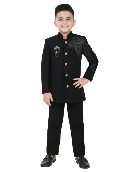 Albanian Eagle Black Suit