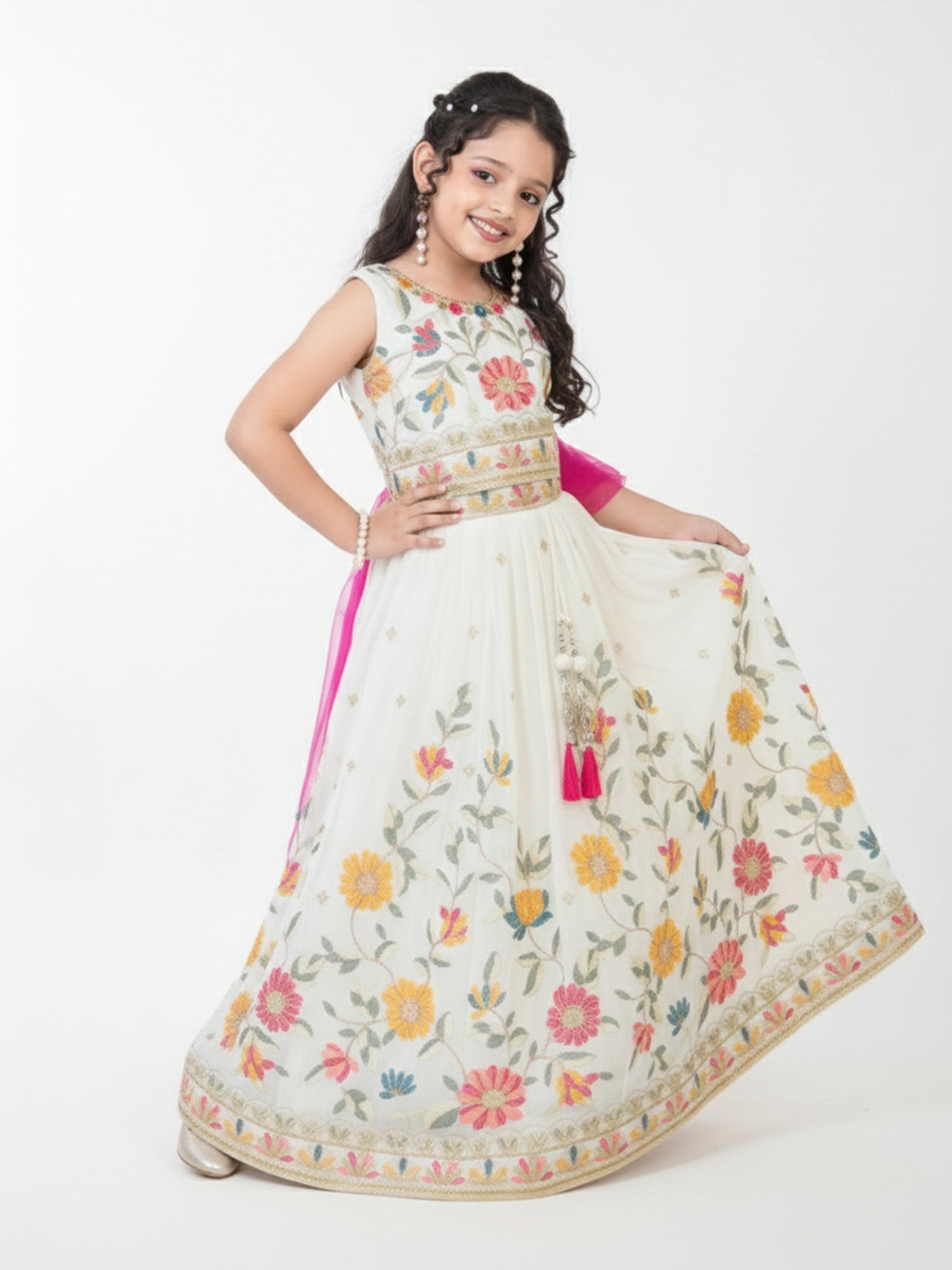 Florence Flower Lehenga