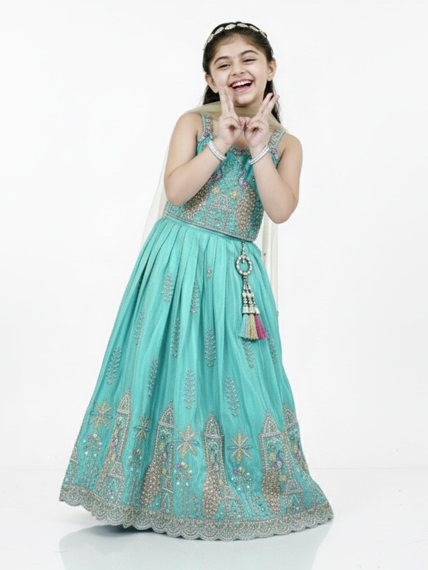 Aqua Florence Lahenga