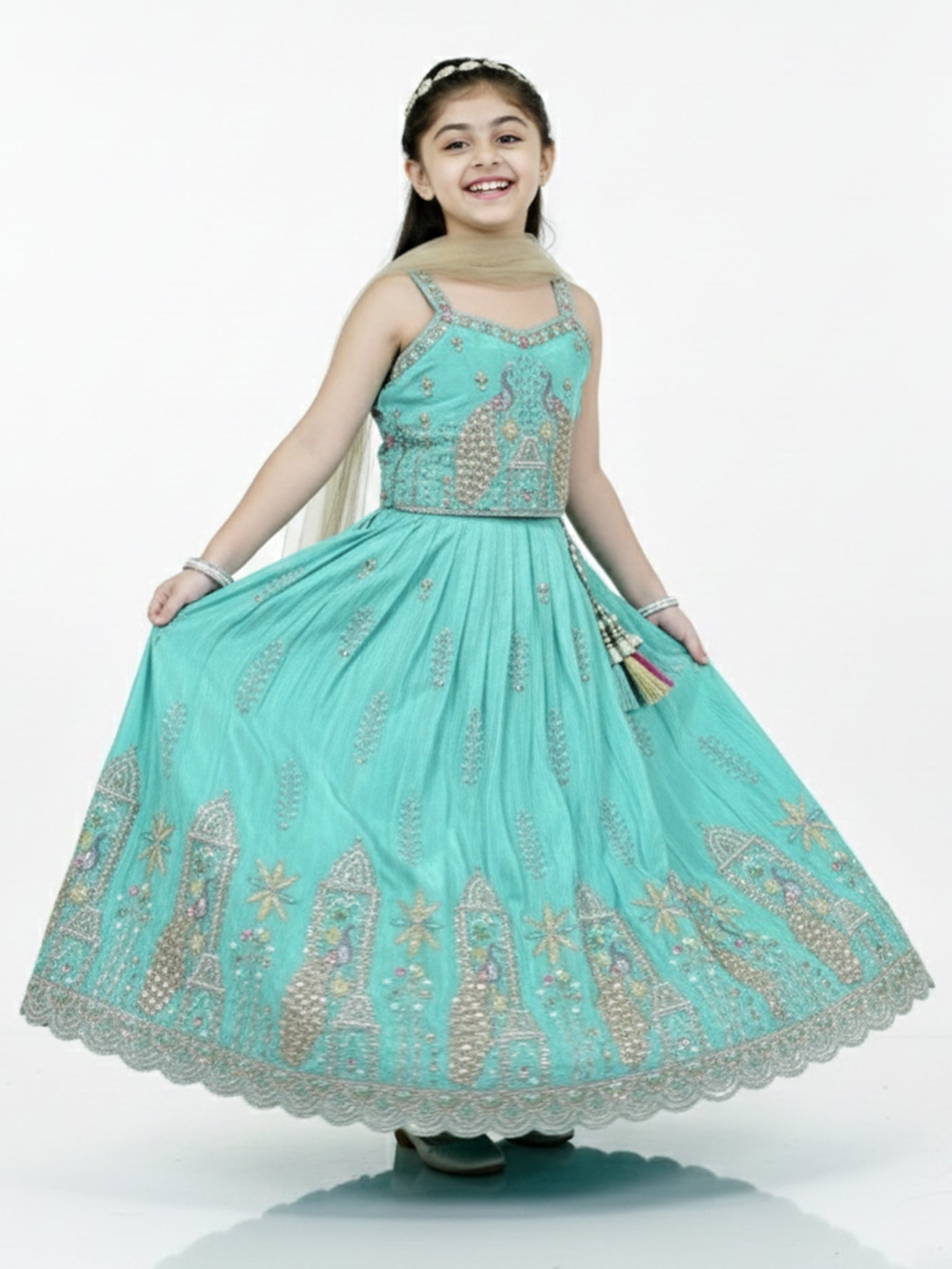 Aqua Florence Lahenga