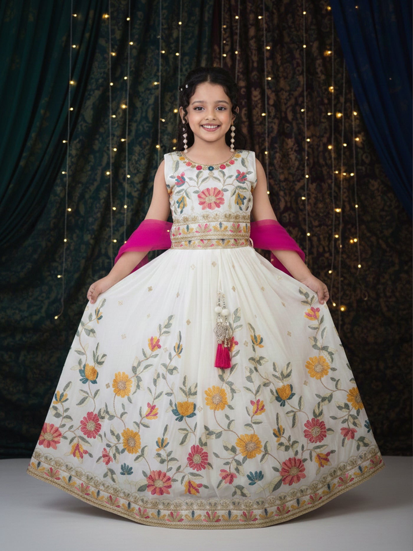 Florence Flower Lehenga