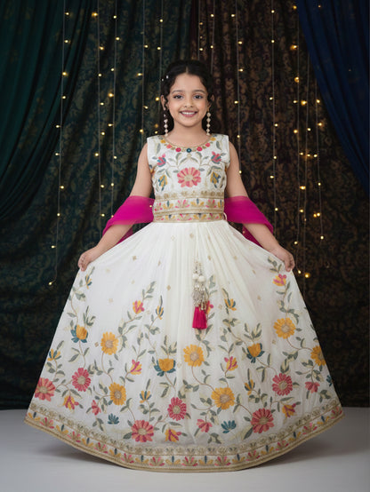 Florence Flower Lehenga