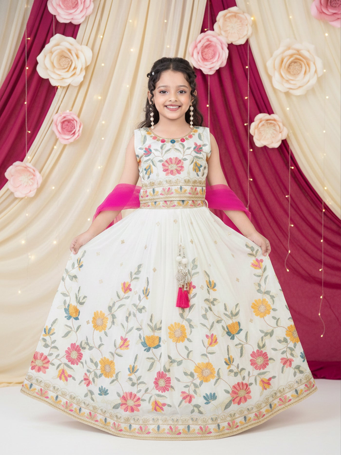 Florence Flower Lehenga