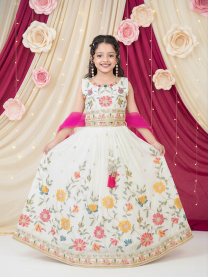 Florence Flower Lehenga